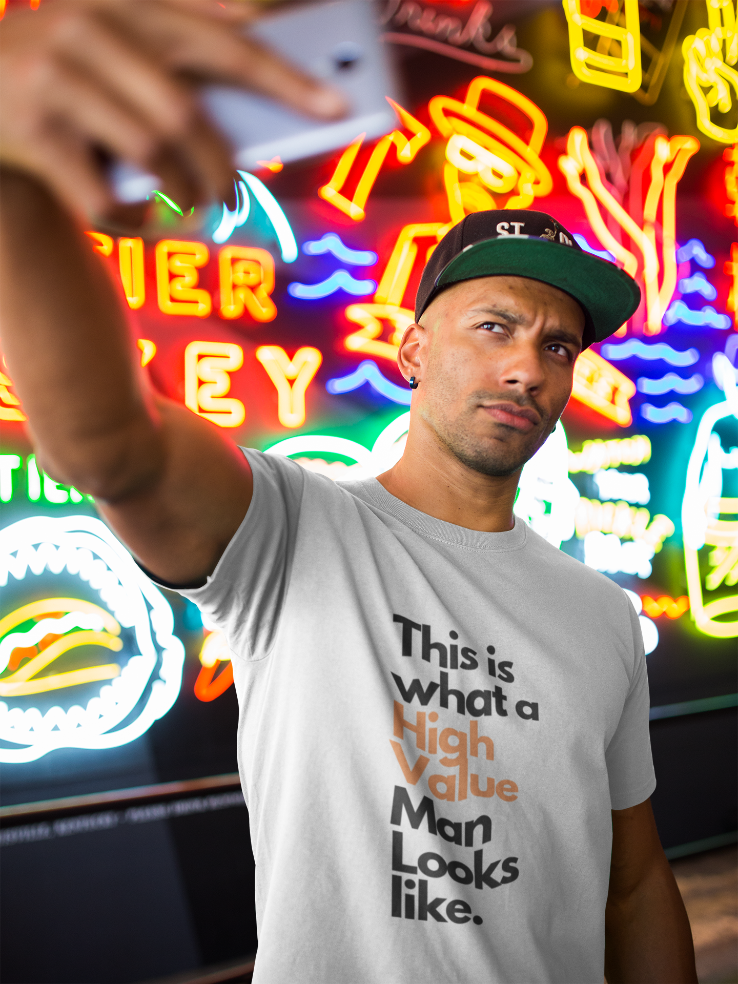 White High Value Man Unisex t-shirt
